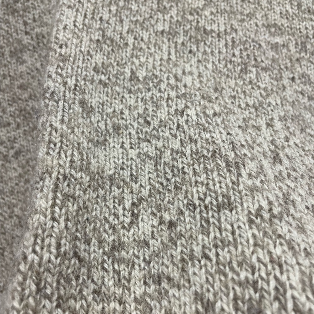 Lands' End Mens / Womens Medium Brown & Cream Crewneck Sweater Y2K 90s Vintage - Picture 3 of 8